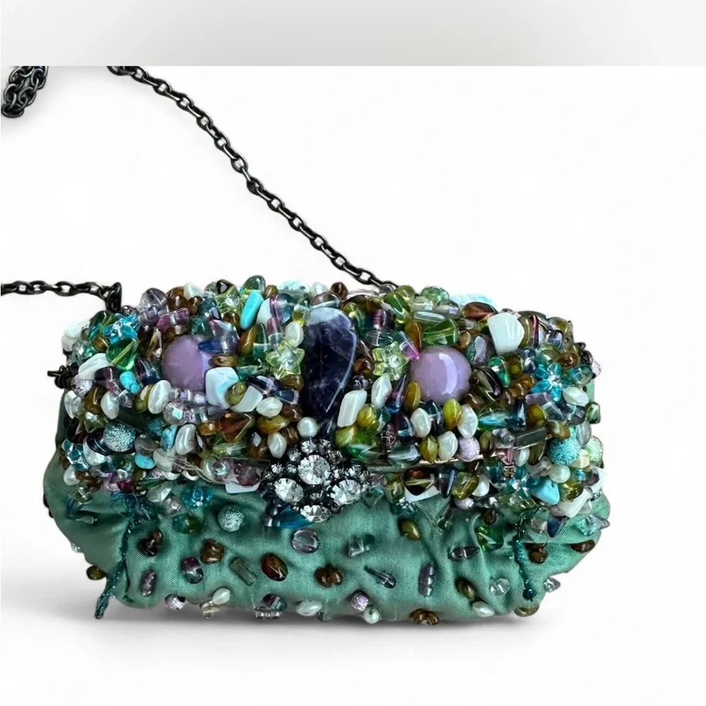 Mary Frances Beaded Evening Bag / Clutch – Vintage Collectible - Picture 2 of 8
